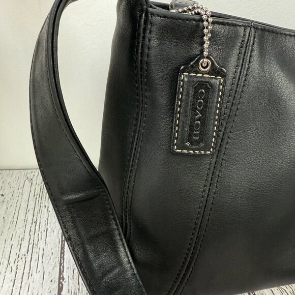 Coach Vintage Lexington #4186 crossbody Black Genuine 1998 - Picture 16 of 16